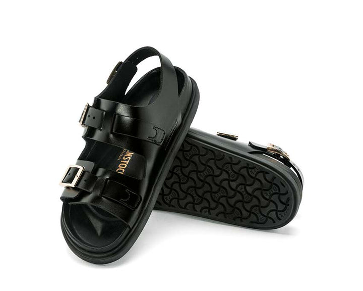 Birkenstock Cannes Natural Leather Black 1023955