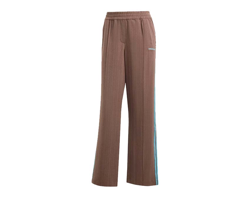 Adidas Tailored Pants Auburn — women's high-waist pants terracotta colour