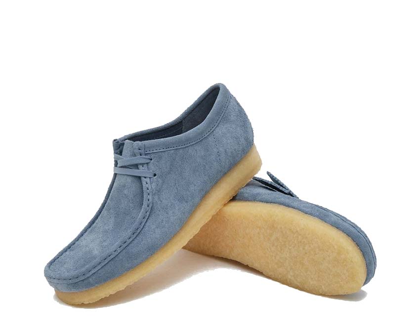 Clarks Wallabee French Blue Suede 11826