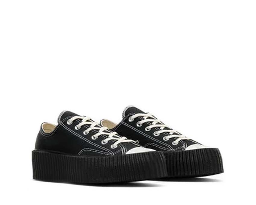 Converse Chuck 70 Canvas Ltd Black Up-Black vista lateral — lona negra premium