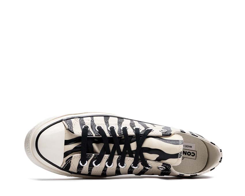 Converse Chuck 70 Glow Zebra Print vue latérale — imprimé zèbre glow