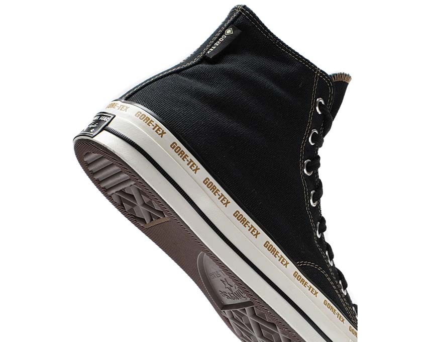 Converse Chuck 70 Gore-Tex Black/Toadstool detail — Gore-Tex waterproof membrane