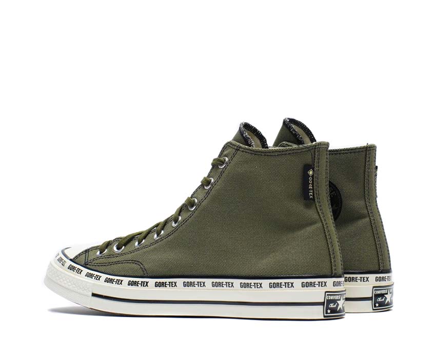 Converse Chuck 70 Gore-Tex Utility Black Egret suela — suela reforzada