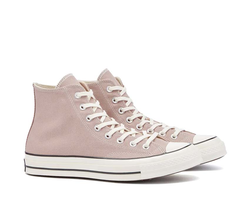 Converse Chuck 70 Hi Bite The Dust/Egret/Medium Beige vista laterale — tomaia alta beige egret