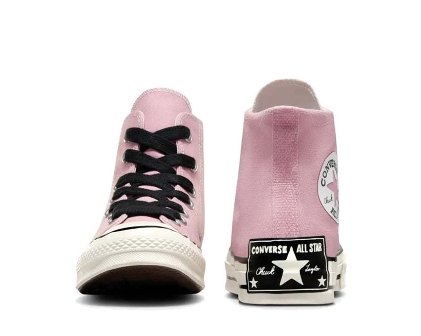 Converse Chuck 70 Hi Lotus Pink Orchid semelle — semelle vulcanisée
