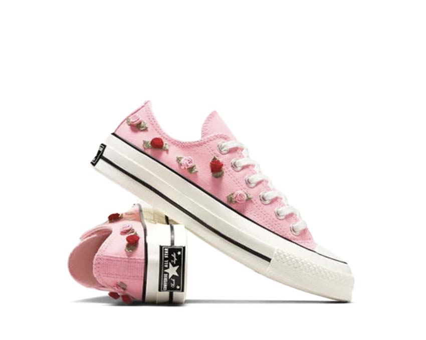 Converse Chuck 70 Valentine's Day Light Jellyfish semelle — semelle vulcanisée épaissie rose