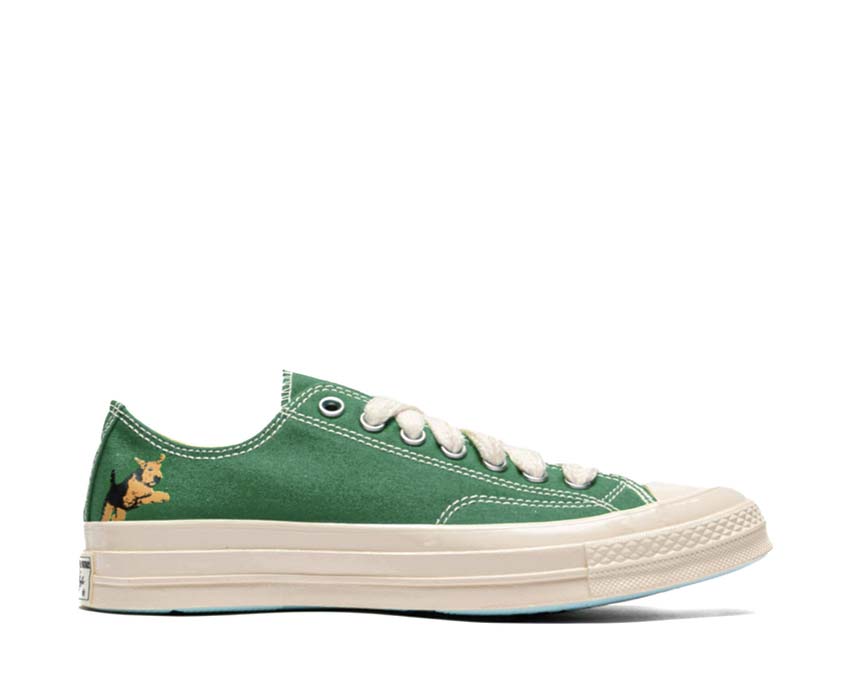 Converse Golf Le Fleur Chuck 70 OX On The Greens — sneaker homme collab vert winter