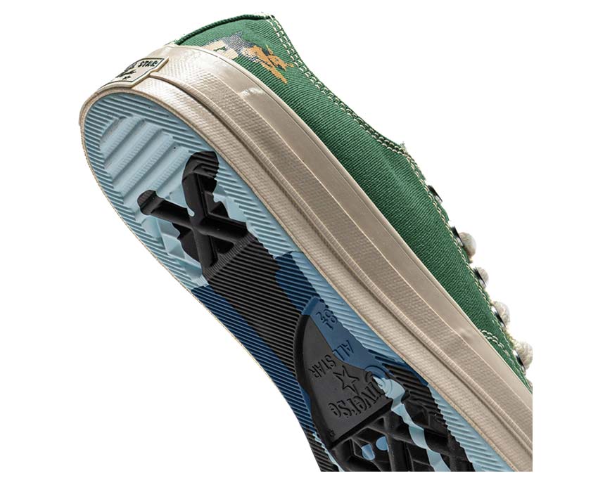 Converse Golf Le Fleur Chuck 70 OX On The Greens détail — motif golf