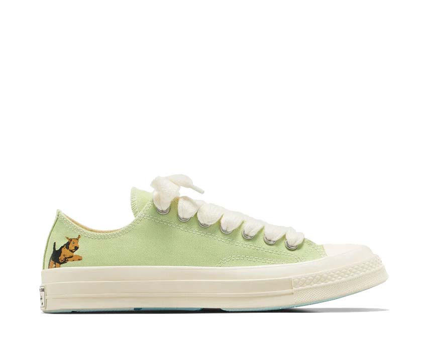 Converse x Golf Le Fleur CT70 OX Margarita Multi — zapatilla hombre collab verde lima