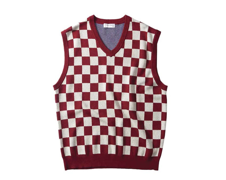 Edmmond Checkerboard Vest 324-60-11120