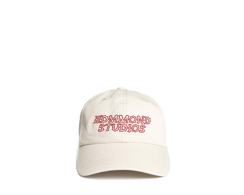 Edmmond Studios 10 Years Cap Off White — gorra unisex logo bordado