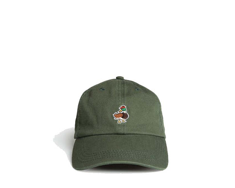 Edmmond Studios 10 Years Duck Cap Dark Green — gorra unisex pato bordado