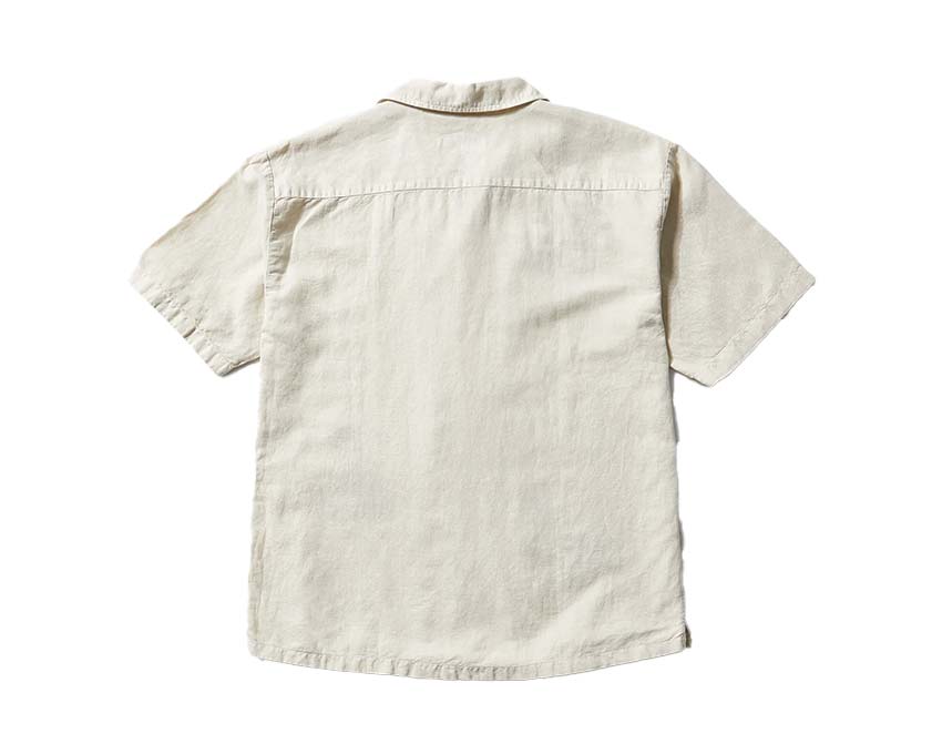 Edmmond Studios Sunny Day Short Sleeve Beige vista lateral — corte ligero veraniego