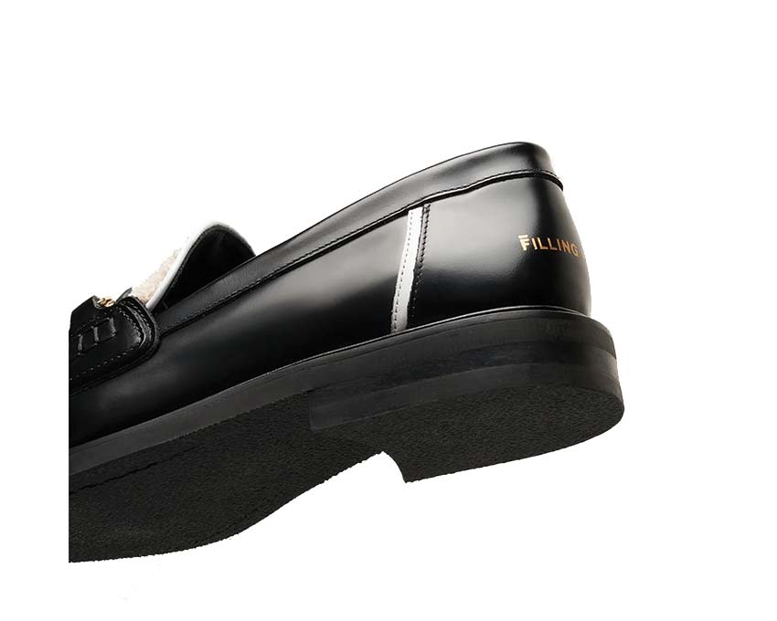Filling Pieces Loafer Generations Black semelle — semelle cuir artisanale
