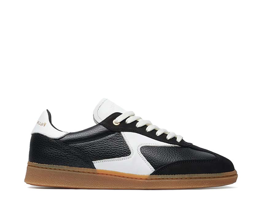 Filling Pieces Sprinter Dice Black — zapatilla hombre cuero premium Amsterdam