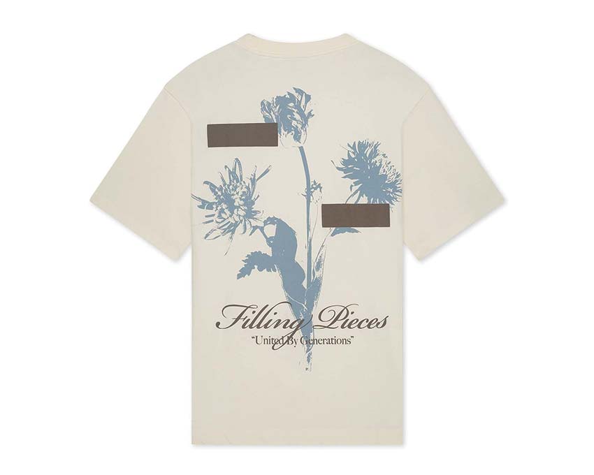 Filling Pieces T-Shirt Gardener Blanc vue — t-shirt blanc antique Gardener Amsterdam