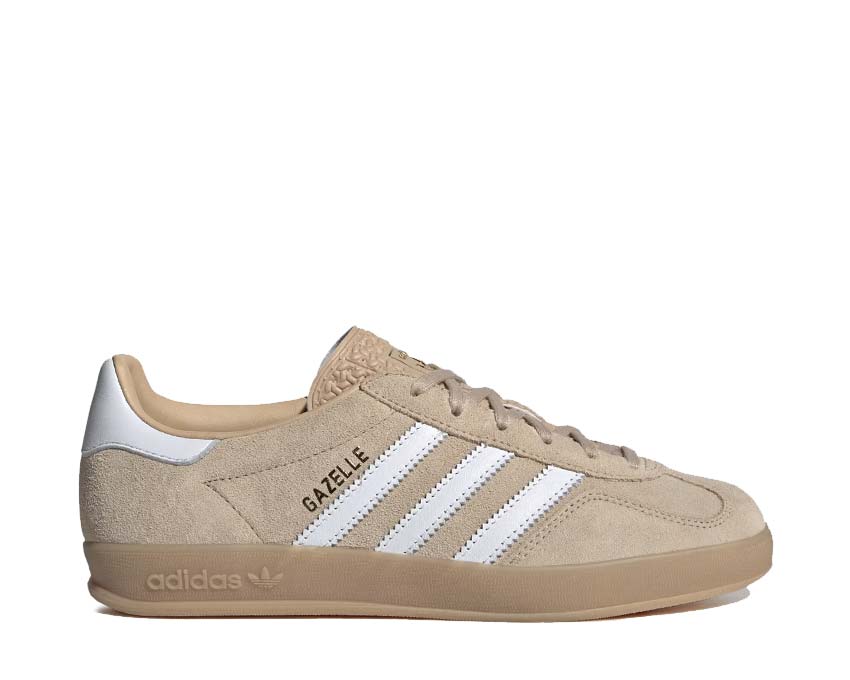 Adidas Gazelle Indoor W Magic Beige — sneaker femme daim semelle gomme indoor