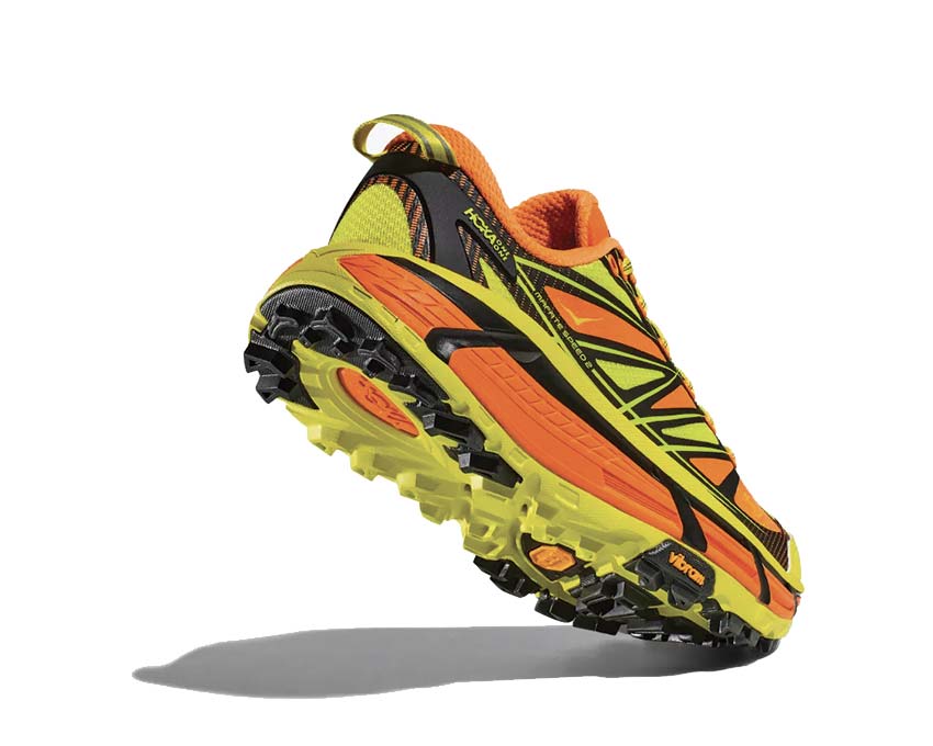 HOKA Mafate Speed 2 Electric Tanger suela — amortiguación maximal