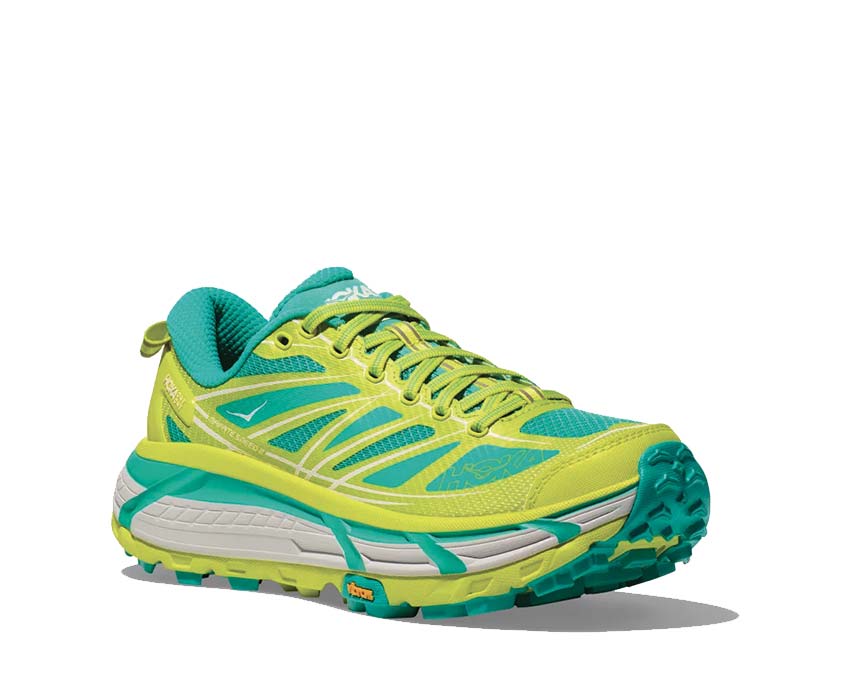 HOKA Mafate Speed 2 Hoka Citrus vista lateral — tecnología Meta-Rocker