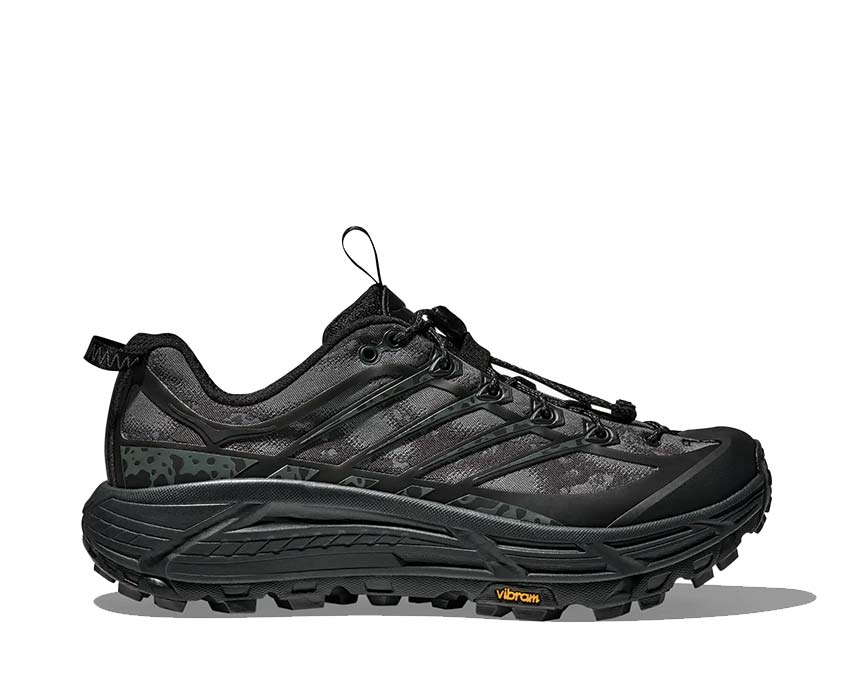 HOKA Mafate Three2 Black Carbon — unisex running maximal EVA sole