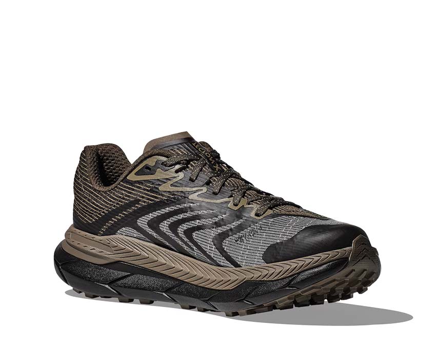HOKA Tecton X 2 Deep Umber vista lateral — tecnología Meta-Rocker
