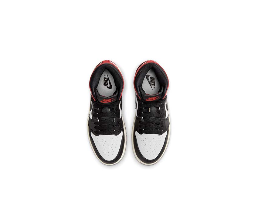 Jordan 1 Retro High OG Black Toe PS vue avant — Jordan 1 High preschool Black Toe