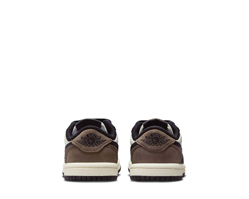 Jordan 1 Retro Low OG TD Mocha Sail suela — suela blanca Jordan bebé