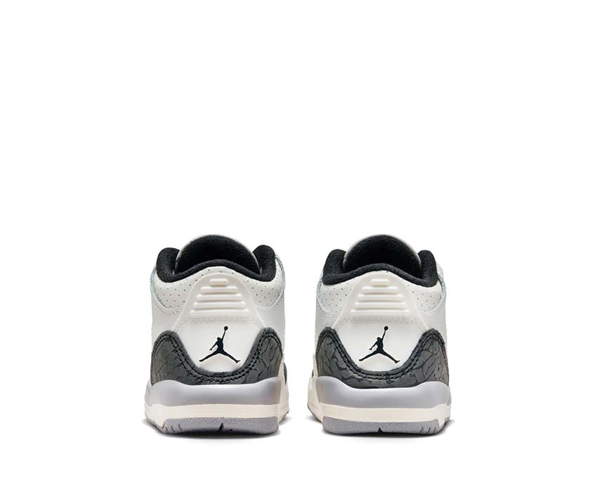 Jordan 3 Retro TD White suela — suela Elephant Jordan 3