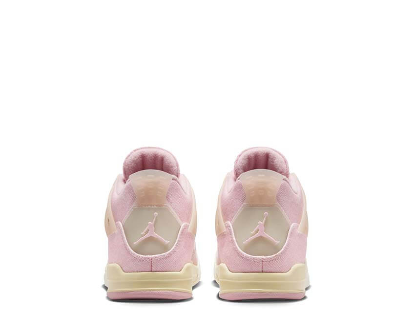 Jordan 4 Retro TEX PS Pearl Pink Coconut — sneakers AJ4 preschool rose nacré
