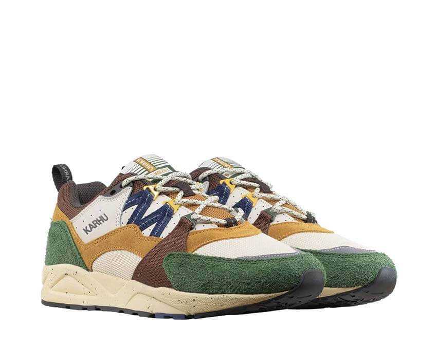 Karhu Fusion 2.0 Douglas Fir vue latérale — mesh vert naturel