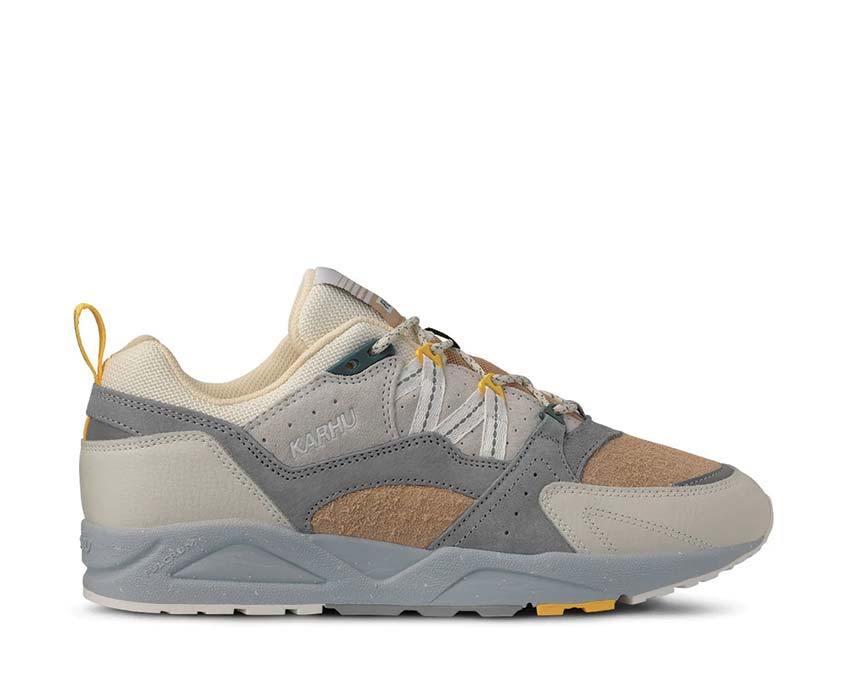 Karhu Fusion 2.0 Limestone Bright White — men's sneaker Finnish running lifestyle