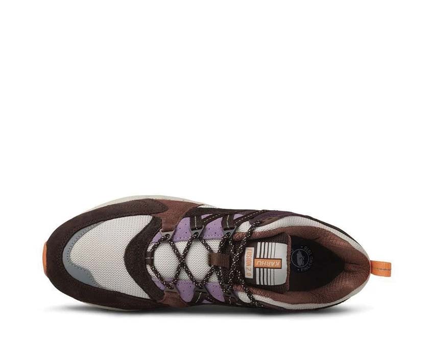 Karhu Fusion 2.0 Marrón/Chocolate Torte detalle — colorway marrón Chocolate Torte