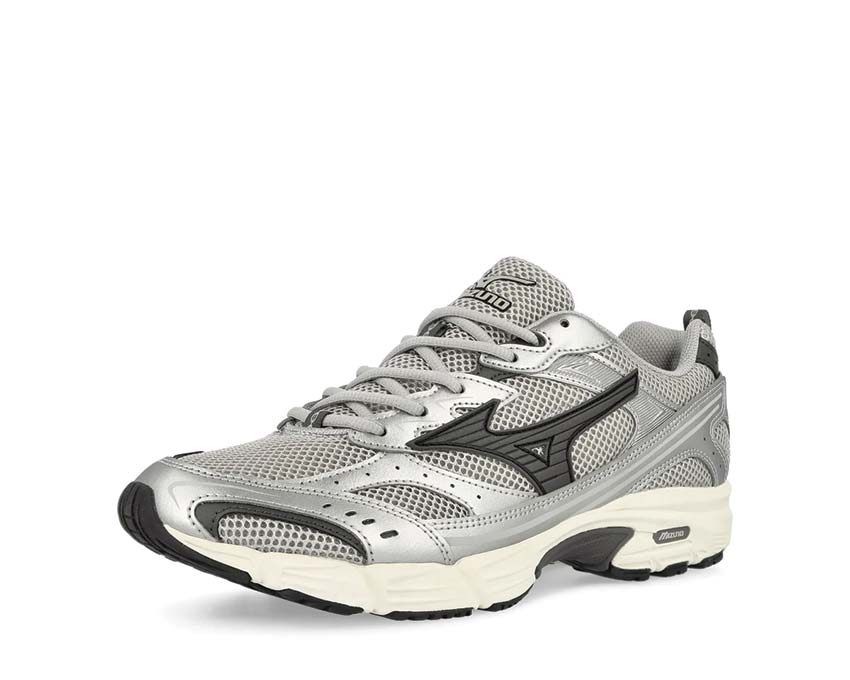 Mizuno MXR Sport Grey vista laterale — silhouette chunky oversize