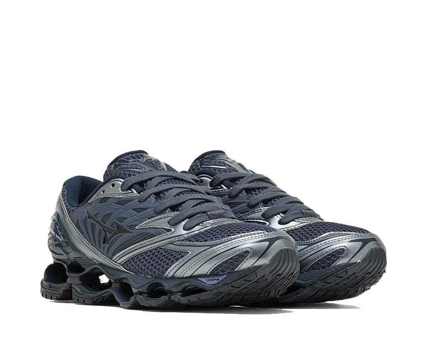 Mizuno Wave Prophecy LS Sport Odyssey Gray sole — thick Wave Plate