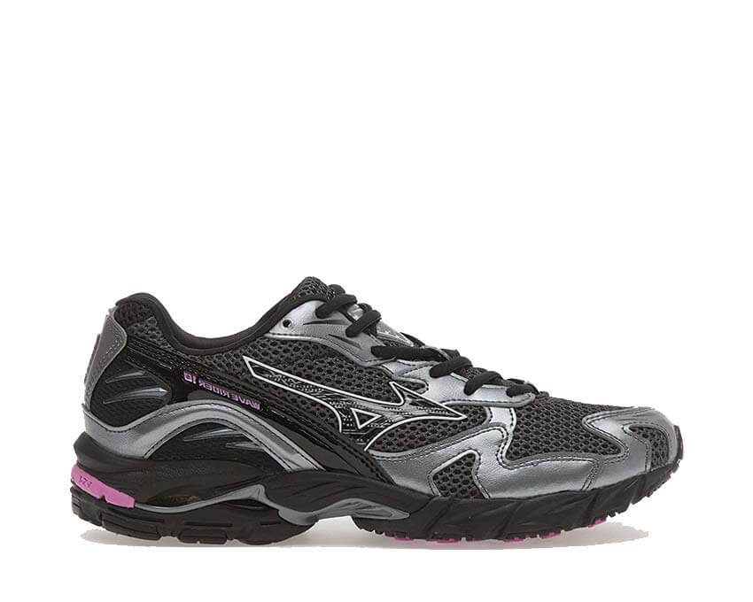 Mizuno Wave Rider 10 Black Sand — sneaker homme running noir sable Mizuno