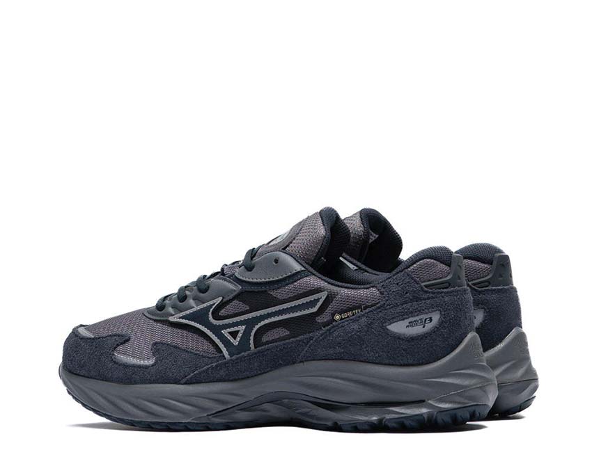 Mizuno Wave Rider Beta GTX Black semelle — semelle Wave traction tout-terrain