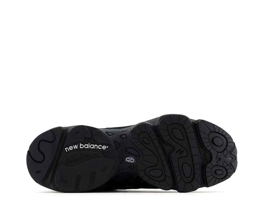 New Balance 1000 Black semelle — semelle épaisse tout-terrain