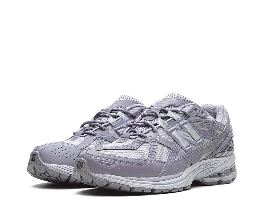 New Balance 1906N Arctic Grey vista laterale — tomaia in mesh traspirante