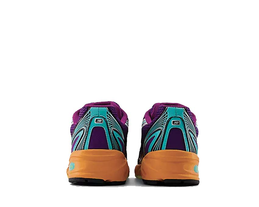 New Balance 740 Concord Grape suola — suola running chunky bicolore