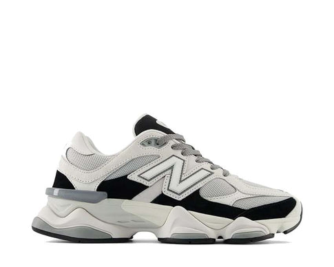 New Balance 9060 Jet Black — sneaker unisex plataforma estilo retro