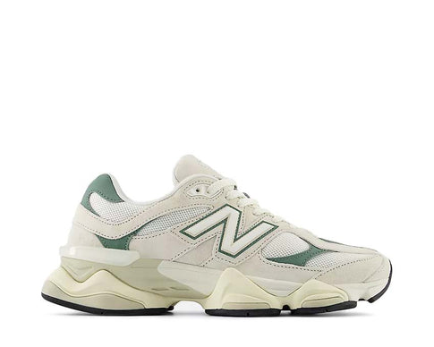New Balance 9060 Linen Dark Juniper — Unisex-Sneaker natürliche Farbtöne