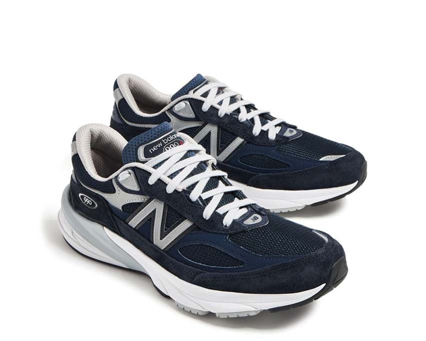 New Balance 990v6 Navy Made in USA semelle — semelle ENCAP ROLLBAR stabilité