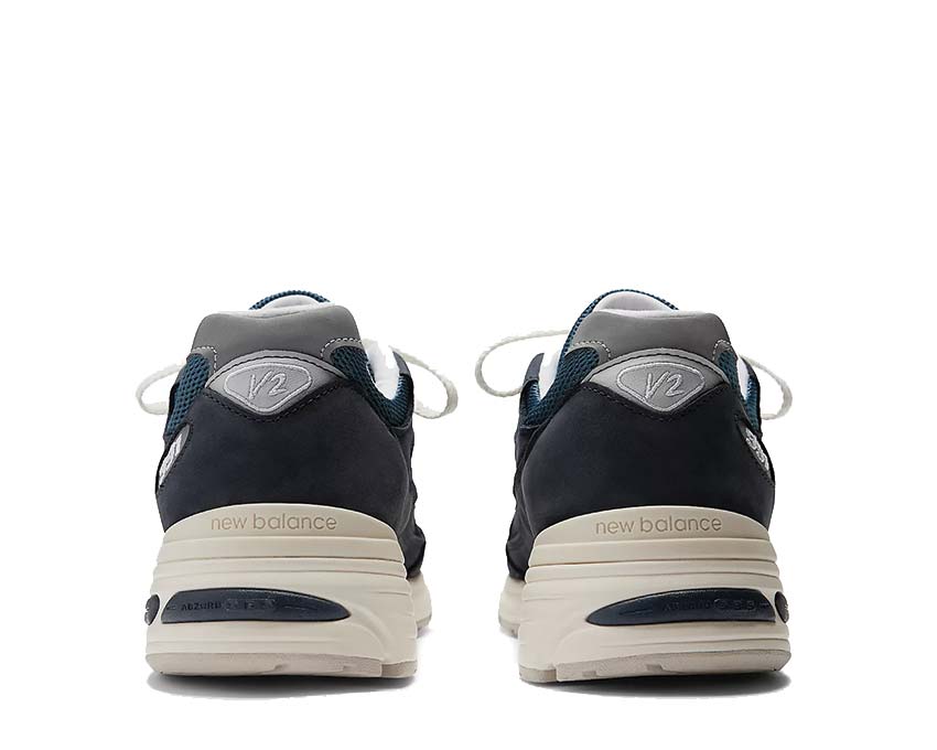 New Balance 991v2 Made in UK Total Eclipse Indian Teal suela — tecnología de amortiguación ENCAP