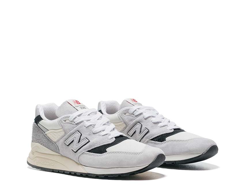 New Balance 998 Made in USA Grey Black semelle — technologie ENCAP et C-CAP