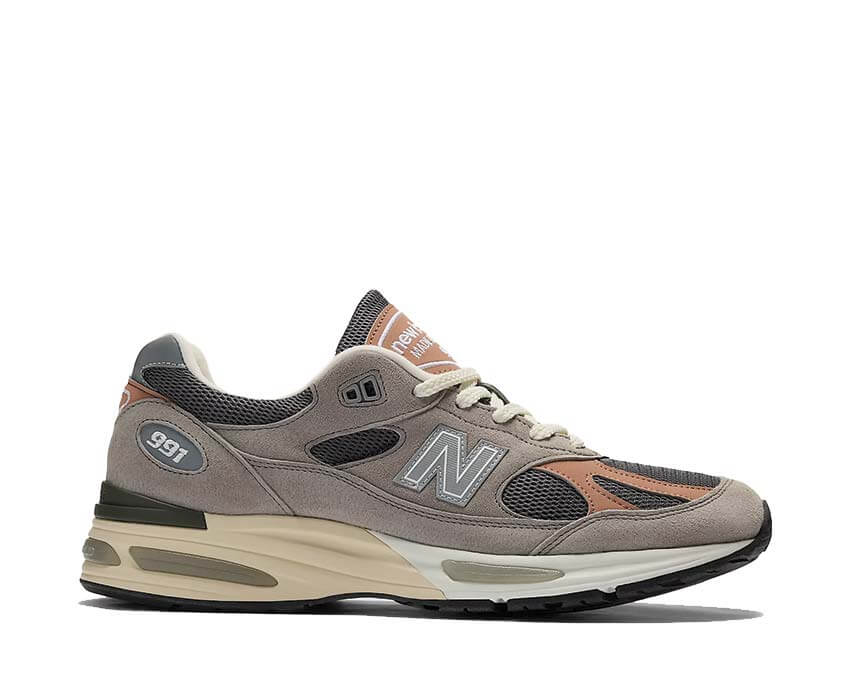 New Balance 991v2 Made in UK Elephant Skin — sneaker unisexe coloris gris peau d'éléphant