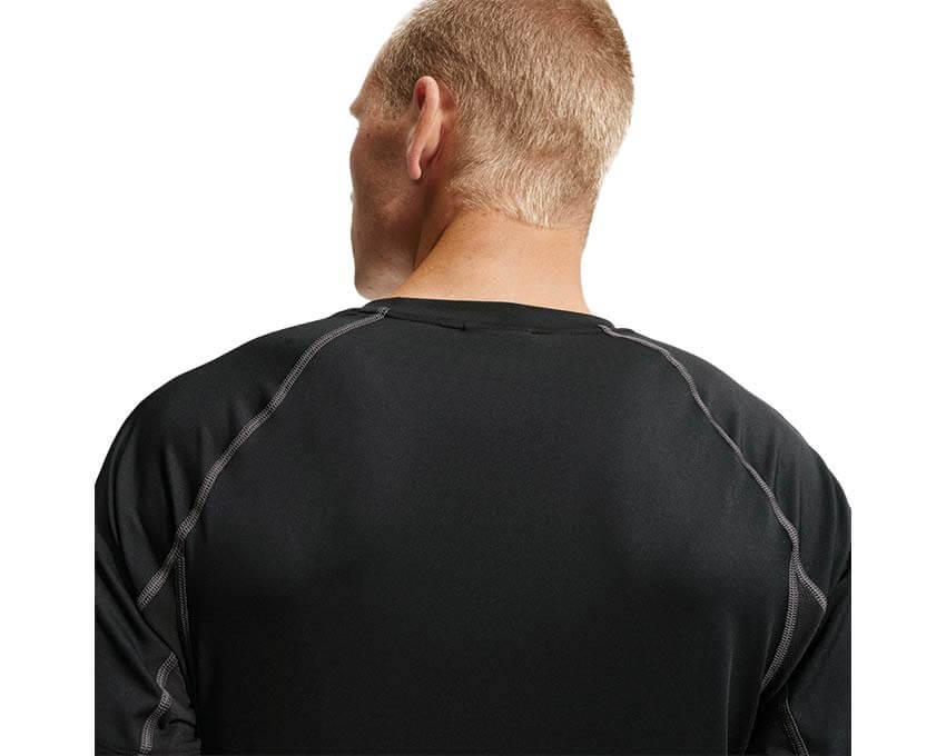 Nike ACG Wildsee Tee vue dos — t-shirt trail homme noir ACG technique