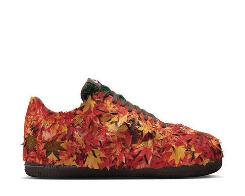 Nike Air Force 1 '07 LX Leaf Camo — sneaker unisexe camouflage feuille vert