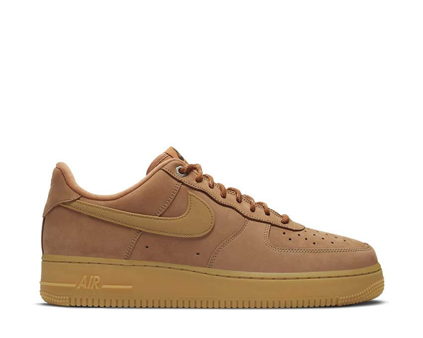 Nike Air Force 1 '07 Wheat — sneaker unisexe cuir coloris blé
