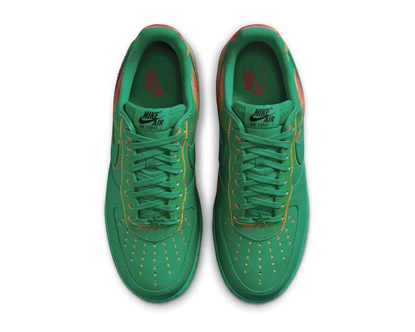 Nike Air Force 1 Low Retro Heat Wave — vue arrière contrefort Heat Wave