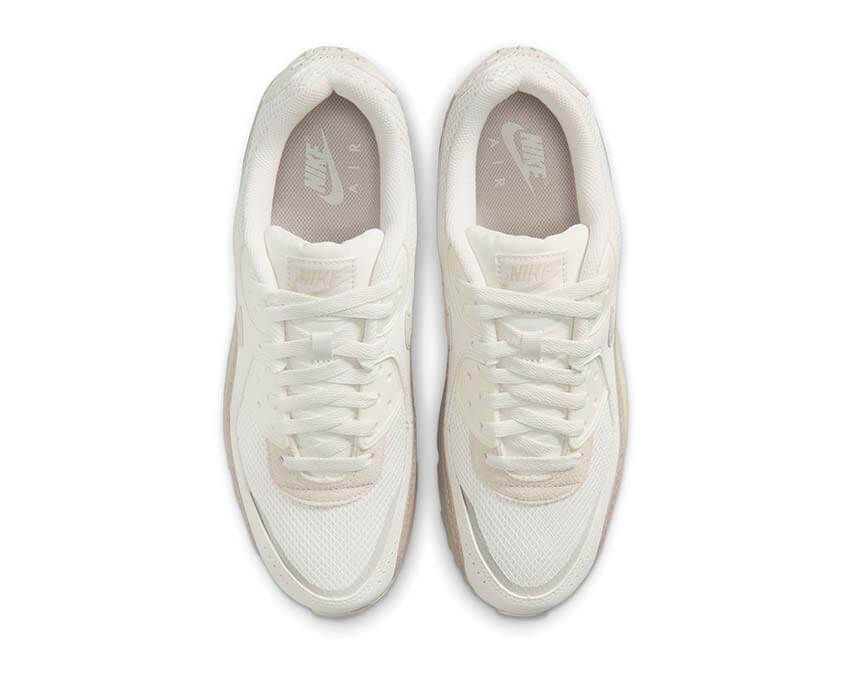 Nike Air Max 90 Premium Phantom — vue trois quarts profil gris phantom